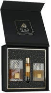 Lattafa Dárkový set Khamrah - Parfémovaná voda 100 ml + cestovní balení 12 ml + vlasová mlha 50 ml - Perfume Gift Set