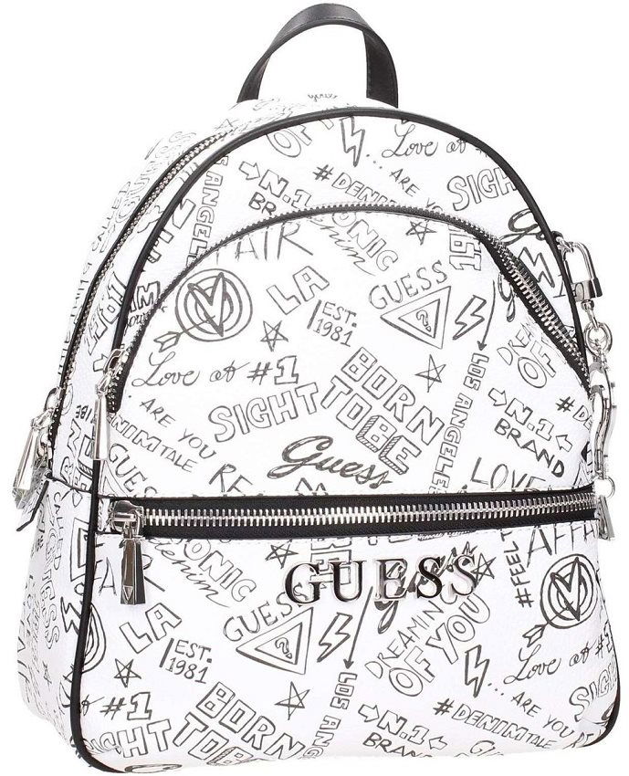 Guess graffiti backpack sale