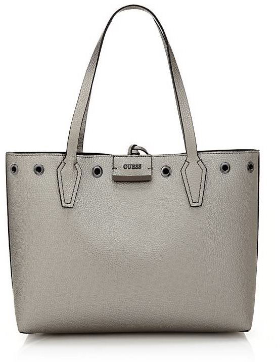 Guess pewter outlet handbag