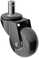 Walteco Kolečko průměr 50 mm, černé, čep průměr 11 mm - Kolečka k židli