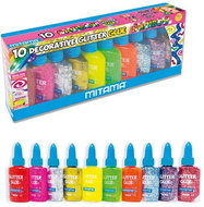 MITAMA Glitter 3D rainbow 10 pcs - Liquid paste