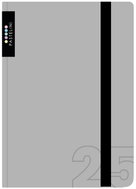 Cardboard P+P A6 weekly Pastelini 2025 grey, 14,3 × 20,5 cm - Planner