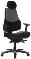 KAPA Zlín RANGER, grey-black - Office Chair