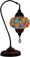 Beauty of the Orient Oriental mosaic table lamp Cicek - Swan - 16 cm - Table Lamp