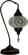 Beauty of the Orient Oriental mosaic table lamp Leyla - Swan - 16 cm - Table Lamp
