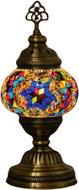Beauty of the Orient Oriental mosaic table lamp Yildiz - 12 cm - Table Lamp