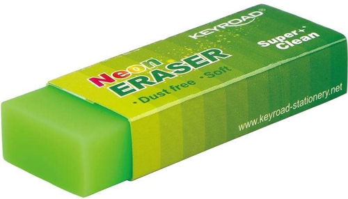 KEYROAD Radiergummi Neon - grün - Gummi - Hauptbild