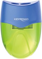Pencil Sharpener KEYROAD Mellow Duo with Container, Green - Ořezávátko