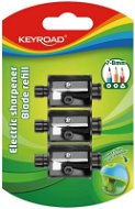 KEYROAD Spare - Pack of 3 - Pencil Sharpener