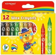 KEYROAD 11mm 12 colours - Wax Crayons