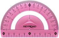 KEYROAD 10cm Flexible, Pink - Ruler