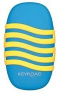 KEYROAD Wave kék/sárga - Radír