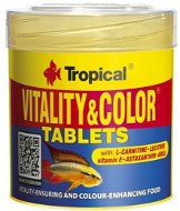 Tropical Vitality & Color tablets 50 ml 36 g 80pcs - Aquarium Fish Food