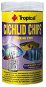 Tropical Cichlid Chips 1000 ml 520 g - Aquarium Fish Food
