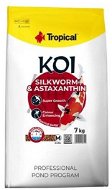 Tropical Koi Silkworm & Astaxanthin Pellet M 7 kg - Krmivo pre jazierkové ryby