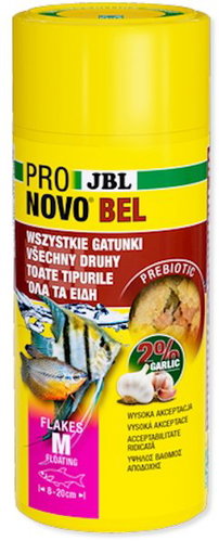 JBL ProNovo Bel Flakes M, 250ml - Aquarium Fish Food - Main image