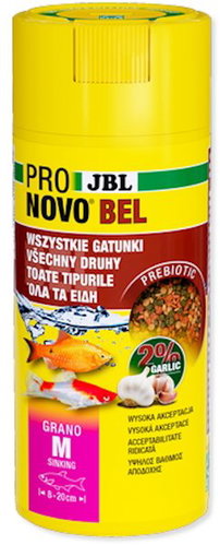 JBL ProNovo Bel Grano M, 250ml, Click Main image JBL ProNovo Bel Grano M, 250ml, Click - Aquarium Fish Food - Main image