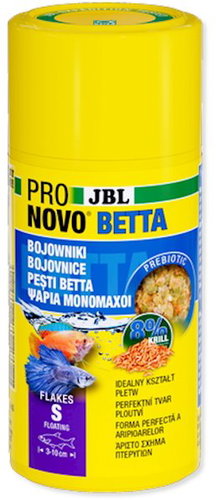 JBL ProNovo Betta Flakes S, 100ml - Aquarium Fish Food - Main image