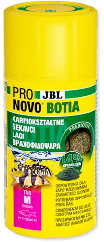 JBL ProNovo Botia Tab M, 100ml - Aquarium Fish Food - Main image