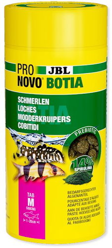 JBL ProNovo Botia Tab M, 1000ml Main image JBL ProNovo Botia Tab M, 1000ml - Aquarium Fish Food - Main image