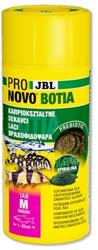 JBL ProNovo Botia Tab M, 250ml - Aquarium Fish Food - Main image