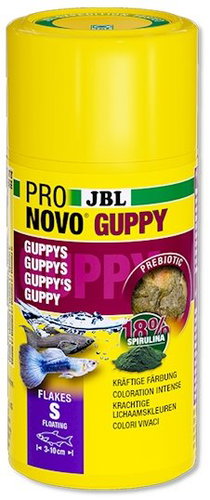 JBL ProNovo Guppy Flakes S, 100ml - Aquarium Fish Food - Main image