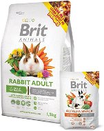 Brit Animals Rabbit Adult Complete 1,5 kg + Brit Animals Alfa alpha snack 100 g - Rabbit Food