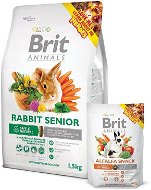 Brit Animals Rabbit Senior Complete 1,5 kg + Brit Animals Alfa alfa snack 100 g - Krmivo pre králiky