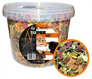 Rodent Food Fine Pet Super Mix Rodent Bucket 1.2kg - Krmivo pro hlodavce