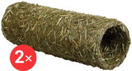 Karlie tunel ze sena pro hlodavce 19 × 6 cm 2 × 150 g - Hračka pro hlodavce