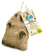 Bunny Nature Treat Bag with Flowers 30g - Treats for Rodents