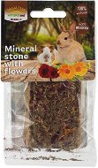 Nature Land Nibble Mineral Stone with Flowers 100g - Dietary Supplement for Rodents