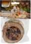 Nature Land Nibble Miska plnená ovocím drevená 120 g - Doplnok stravy pre hlodavce
