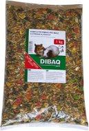 Dibaq Kompletná kŕmna zmes pre malých hlodavcov 1 kg - Krmivo pre hlodavce