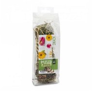 Witte Molen Puur Hay Roll with Glowers 70g - Rodent Food