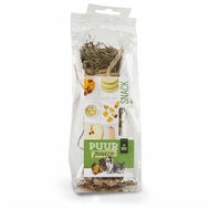 Witte Molen Puur Hay Roll with Dried Apples and Mango 70g - Rodent Food