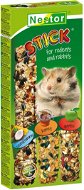 Nestor Stick 3-in-1 for Rodents Fruit, Honey, Tropical Fruit 175g 3 pcs - Treats for Rodents