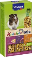 Vitakraft pochúťka pre králiky Kräcker Mix lesné ovocie med pukance 3 ks - Maškrty pre hlodavce