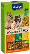 Vitakraft pochúťka pre hlodavce Kräcker Mix ovocie zelenina med 3 ks - Maškrty pre hlodavce