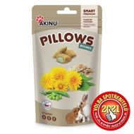 Maškrty pre hlodavce Akinu Pillows vankúšiky s bylinkami pre hlodavce 40 g - Pamlsky pro hlodavce