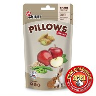 Akinu Pillows vankúšiky s jablkom pre hlodavce 40 g - Maškrty pre hlodavce