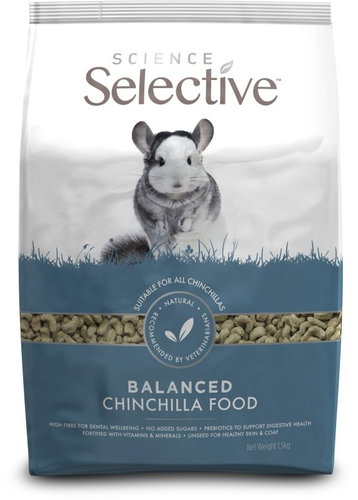 Supreme Science Selective Chinchilla - činčila 1,5 kg - Rodent Food - Main image