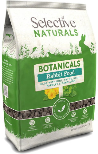 Supreme Selective Naturals Botanicals Rabbit Food 1.5kg - Rabbit Food - Main image