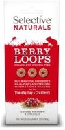 Selective Supreme Naturals snack Berry Loops 80 g - Treats for Rodents