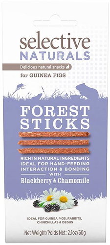 Selective Supreme Naturals snack Forest Sticks 60 g - Treats for Rodents - Main image