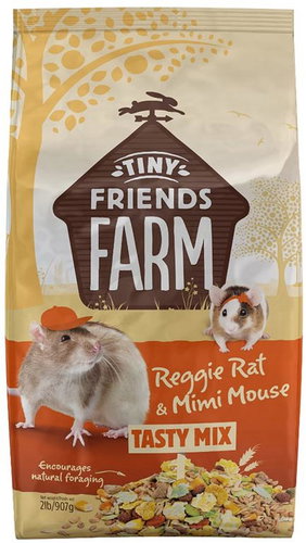 Supreme Tiny Friends Farm Rat&Mouse - potkan a myš 907 g - Rodent Food - Main image