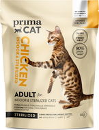 PrimaCat Chicken for Adult Cats, Neutered and Living Inside 400g - Cat Kibble