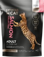 PrimaCat Losos, bez obilnín, pre dospelé mačky 400 g - Granule pre mačky