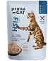 PrimaCat Food Pouch Fillets with Fish in Jelly 28 x 85g - Cat Food Pouch