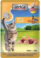 MAC's Cat Kačacie s krevetami 100 g - Kapsička pre mačky